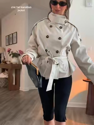 the jacket that makes every outfit look expensive #falloutfits #falltransitionoutfit 