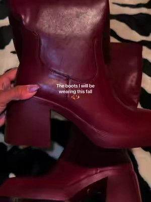 I LOVE this color! Also wide calf friendly!!  #fallfashion #fall #boots 