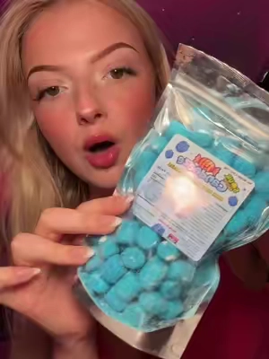 sour crunchies🤤🩵 #candeeze #marshmallow #candy #asmr 