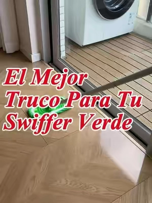 ¿Te duele gastar en papel que se rompe fácil? Estas fundas de microfibra gruesa quitan la grasa mucho mejor. 🍽🧹#swiffer #swifferhack #reusablepads #CleanTok #clean 