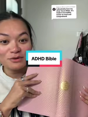 Replying to @Stina Lynn I am so glad this Bible is helping so many focus in on God’s word!  #adhdbible #clearfocusbible #studytheword #adhdtiktok  #tiktokbacktoschool 