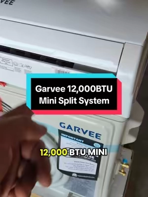 Mini split and it's at a discount right now. Order yours today! #minisplit #hvac #airconditioning #GarageGoals #tiktokmademebuyit 