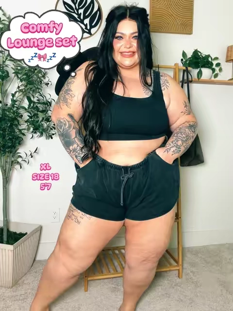 @AUTOMET @automet_us #plussizefashion #matchingset #loungewear #curvyfashion 