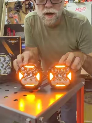 AUXBEAM 4 in CUBE-Z Series Combo LED Pods - Off-Road Light Bar Car, 10v-30v Compatibility, White DRL, Amber Turn Signal, Spot-Flood Combo Beam, 12v Wiring Harness Relay, 2 Amber Light Covers, Jeep Accessories,car accessories.   #offroad #4x4 #jeep #tiktokshopbacktoschool #tiktokshopcreatorpicks @Auxbeam @Auxbeam_official 