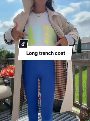 Long Trench Coat 🤎 The easiest way to make a simple outfit look expensive. This timeless layering piece is a fall wardrobe staple you’ll wear year after year. 🍁 #longtrenchcoat #fallstyle #minimalstyle #capsulecloset #FallDealsForYou 