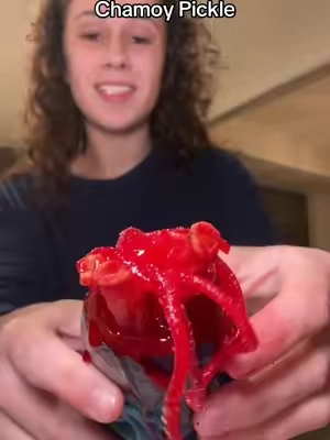 I'm currently thinking about my next chamoy pickle. #fyp #eating #chamoypickle #spicy #snack 