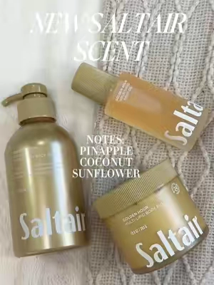 the BEST SET i own from saltair yet!! ⚜️ #saltair #SelfCare #giftset #saltairgoldenhour #tiktokshopdeals 