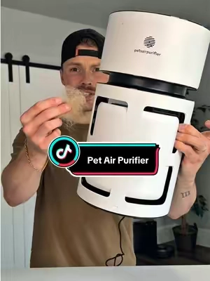 pet parents, listen up 😳 #airpurifier #allergies #pethairremoval #CleanTok #petparent 