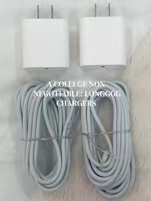 the one everyone (including me) always forgets!! #collegenecessities #collegeneeds #tiktokshopcreatorpicks #10ftcharger #longcharger 