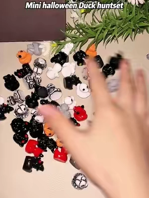 Spooky Resin Miniature duckies #ducks #ducksoftiktok