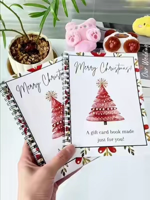 If you’re wanting to give a more practical gift this year. These DIY gift card books are perfect!#tiktokmademebuyit #giftideasforfriends #giftguide #giftcards #diygift 