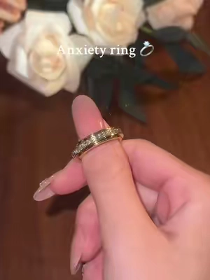 Regret Not Buying Earlier, Ease Nervousness#rings #anxietyrelief #giftforher #fyp #tiktokshopfinds p
