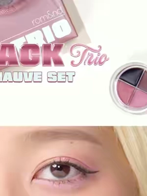 IDOL HACK TRIO TUTORIAL🔍 EP. 03 — Hannah’s Romantic Eye Look with Cool Mauve Set 💗🪽🌸 Hannah’s take on a soft, romantic eye look. Follow her tutorial to see how the Cool Mauve Set creates a dreamy eye look—from delicate aegyo-sal definition to a subtle glow and fluttery lashes. Ready to recreate Hannah’s Romantic look? @hannahbahng  #romand #IDOLHACKTRIO #romandxhannah #CoolMauveEyeKit #MakeupTutorial