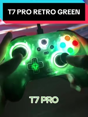 @GameSir cooked with this retro design 🔥 #gamesir #gamesirt7pro #gamesirt7proretrogreen #xboxcontroller #controllerplayer 