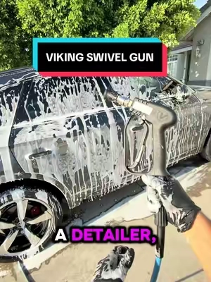 Detailers stay up to date with Viking swivel gun😎#fyp #pressurewasher #swivel #detailing #carwash @VIKING Car Care 