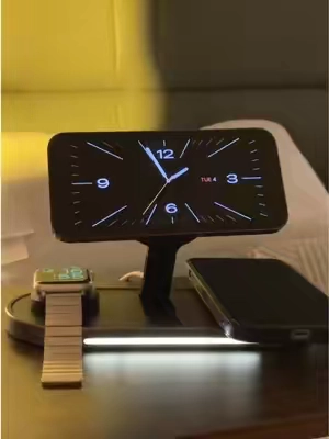 Phone Overheating While Wireless Charging? Problem Solved! #dualphonecharger #coolingwirelesscharger #tecactivecooling #magsafestand #travelcharger 