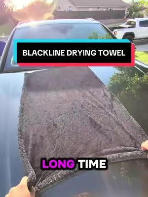 Worth your money? Yes BLACKLINE cooked with this! #fyp #dryingtowel #blackline #cardetailing #worthit @Blackline 