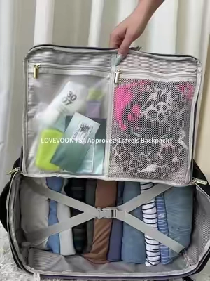 The travel bag you’ve been eyeing just hit a massive price down! Tap link below and don't miss this discount. 🎒#backtoschool #TikTokshopbacktoschool #lovevook #backpack #travel 