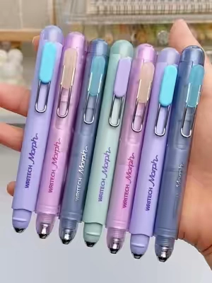 These are my favorites! RN, teacher, and leftie approved ✅.💙Me whenever I see pretty pens: Add it to the cart 🎶 These pens really are pretty tho! And write smoothly 😍#pen #stationery #nurselife #teacherlife #tiktokmademebuyit 