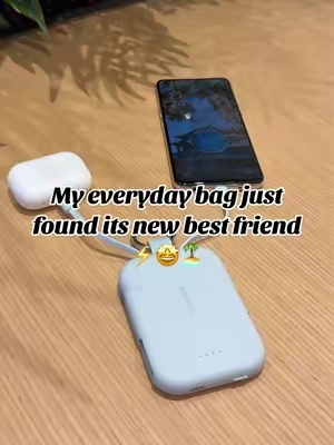 My everyday bag just found its new best friend.#rorry #powerbank #rorryspotlightday #TikTokshopbacktoschool #tiktokshopsummersale 