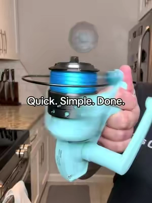 Simple tools are usually the ones I end up using the most. The EZ Spooler makes restringing quick, easy, and a whole lot less annoying. 🎣 #fishinggear #fishing #linespooler #fishingline 