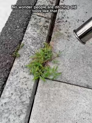 Tired of Driveway Crack Weeds? Weeding Warrior Fixes It Fast 🌿 Half Price Now! Rock #gardentools #weeding #gardeninghacks #MustHaveGadget #SummerVibes