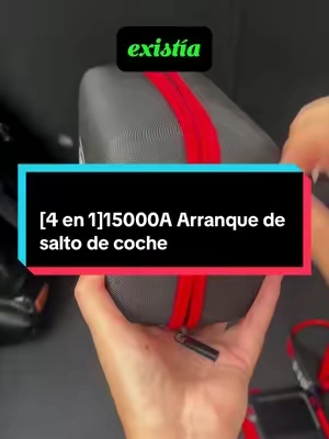 [4 en 1]15000A Arranque de salto de coche #jumpstarter #outdooradventures #fyp #tiktokshopbacktoschoolsale #TikTokshopbacktoschool  
