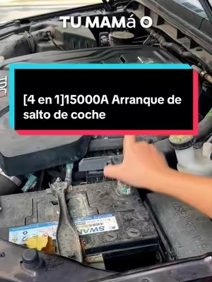 [4 en 1]15000A Arranque de salto de coche #jumpstarter #outdooradventures #fyp #tiktokshopbacktoschoolsale #TikTokshopbacktoschool  