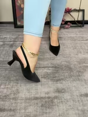 Elegant classy stiletto heel#stilettto #stilettoheels #womenheels #sliponshoes #tiktokmademebuyit 
