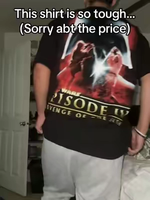 This graphic tee is so fire #starwarsepisode3 #starwars #graphictee #mensgraphictees #TikTokshopbacktoschool 
