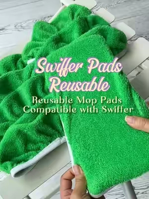 Dust, dirt, pet hair… gone! All with one reusable Swiffer pad 
#swiffer #swifferhack #reusablepads #CleanTok #dealsforyouday