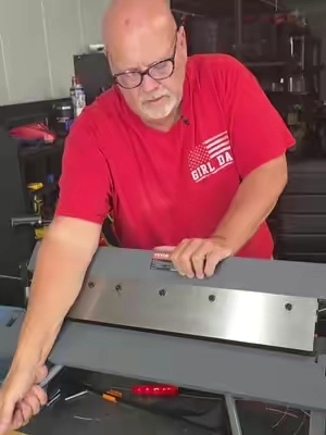24" Box and Pan Brake #metal #workshop #garage #DIY #badearl 