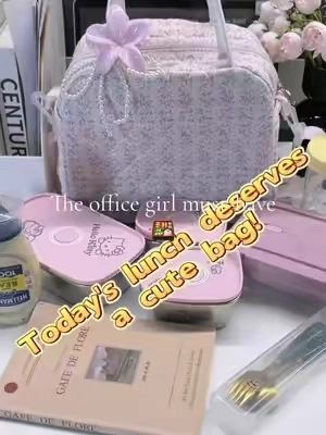 Meal prep, but make it cute🍱#lunchbag #lunchbox #whatsinmybag #tiktokshopbacktoschool #mexsbag 