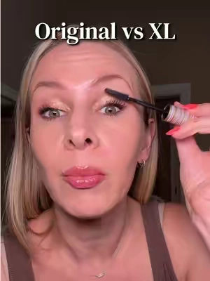 ✨ Tarte Tartelette Tubing Mascara vs. Tarte Tartelette XL Tubing Mascara ✨ • 💜 Original Tartelette Tubing Mascara: Lengthens, defines & separates for natural-looking lashes with all-day tubing wear. • 💙 Tartelette XL Tubing Mascara: Delivers more volume, lift & fuller-looking lashes while still giving you smudge-proof tubing technology. • 🌿 XL Bonus: Infused with a lash-conditioning TLC Complex featuring biotin, niacinamide & panthenol to help nourish lashes. • 💦 Both resist smudging, flaking & raccoon eyes and remove easily with warm water—choose Original for everyday definition or XL for bold, conditioned-looking lashes. #tarte #tartecosmetics #tartemascara #mascara #lashes 
