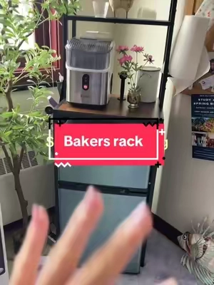 #bakersrack #refrigerator #dormroomfurniture #backtoschoolshopping #tiktokshopsummersale 