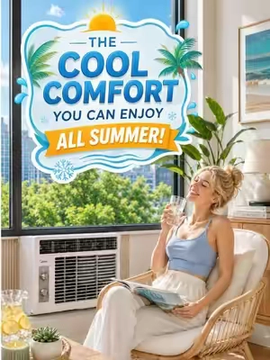 Big savings. Limited time. Your summer upgrade starts NOW! 💥 #TikTokshopbacktoschool #WeeklyDeals #tiktokshopsummersale #AC #airconditioner  