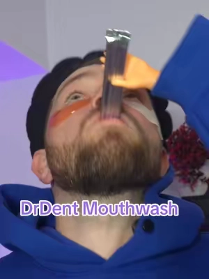15 year smoker tries whitening mouthwash #mouthwash #gingivitis #freshbreath #teethwhitening #drdent @DR DENT  teeth whitening, whitening mouthwash, fresher breath, brighter smile, oral care, teeth brightening, purple mouthwash, whitening routine, removes surface stains, smile confidence, daily mouthwash