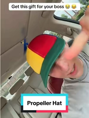 The best funny gift for your boss, dad, friend #gift #propellerhat #funnyhat #gaggift #goofyhat 