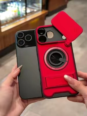 Shockproof Magnetic Case with Slide Camera Lens Protector For iphone17 16 15 141312#iphone16promaxcase #iphone16procase #Magnetic #iphonecase