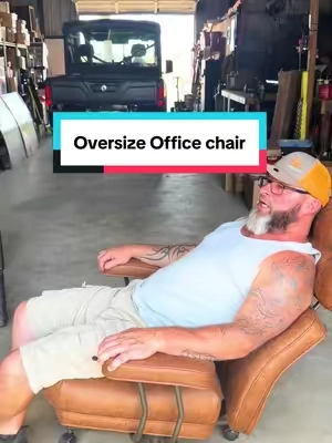 It’s an office chair, but it feels more like a recliner👀 #OfficeChair #HomeOffice #WorkspaceSetup #OfficeEssentials #WorkFromHome