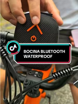 Bocina bluettoth para EBikes o scooters, son waterproof #tiktokshopcreatorpicks #speakerbluetooth #creatorsearchinsights #BacktoSchool #techreview 