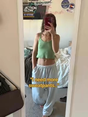 YES yes you do!! #fyp #sweatpants #clothes 