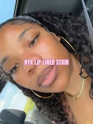 That's a WET WIPE btw 🤭🥰 shades: up to no good & wildside #nyxlipstain @NYX Professional Makeup  #liplingeriestain #lipcombo 