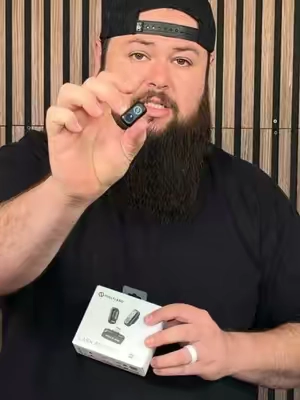 The Hollyland Lark A1 Wireless Microphone System 🎙️ Check link for current pricing #hollyland #larka1 #wirelessmic #tiktokshopcreatorpicks #creatorsetup 
