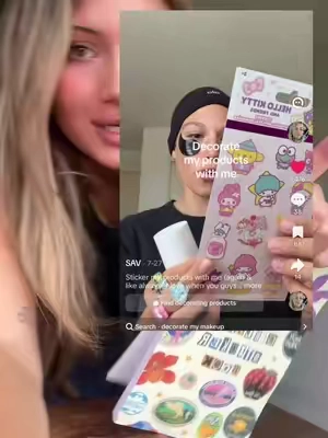 I’m a fan @SAV #stickers #cutestickers #girlystickers #girlhoodstickers 
