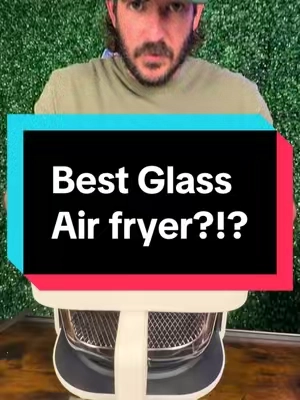 Glass air fryer #airfryer #glassairfryer #airfryerrecipes #airfryercooking #tiktokshopfinds 