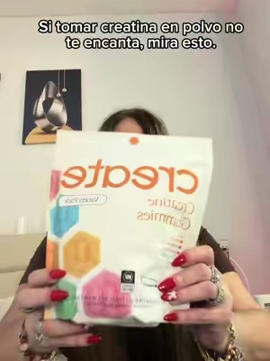 Una forma práctica y deliciosa de incluir creatina en tu rutina diaria 💪🍬 Estas gomitas vienen en varios sabores frutales y no tienes que mezclar ningún polvo. Son fáciles de llevar y tomar donde quieras. ¡Búscalas en el carrito naranja! #Creatina #GomitasDeCreatina #RutinaFitness #Suplementos #TikTokShop