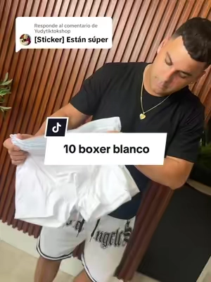Respuesta a @Yudytiktokshop 10-Piece Men's White Plain Minimalist Classic Fitted Boxer Shorts, Breathable Polyester Fabric Casual Comfy Underwear Underwear Boxers #tiktokshopcreatorpicks #tiktokshopsummersale #boxer #underwear 