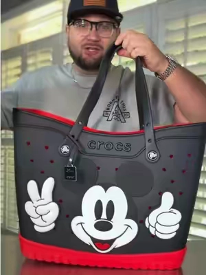 #crocs #mickeymouse #disney #crocsbag 