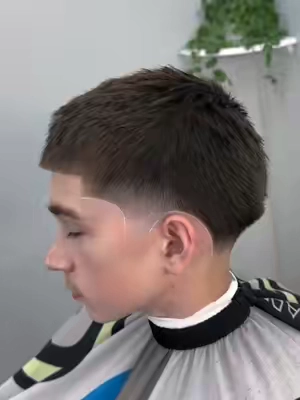 Flawless MID TAPER FADE Barber Tutorial 💈✨ STEP BY STEP w/ ASMR Sounds + Walkthrough 🗣️  #barberlife #fyp #taperfade #burstfade #tutorial 